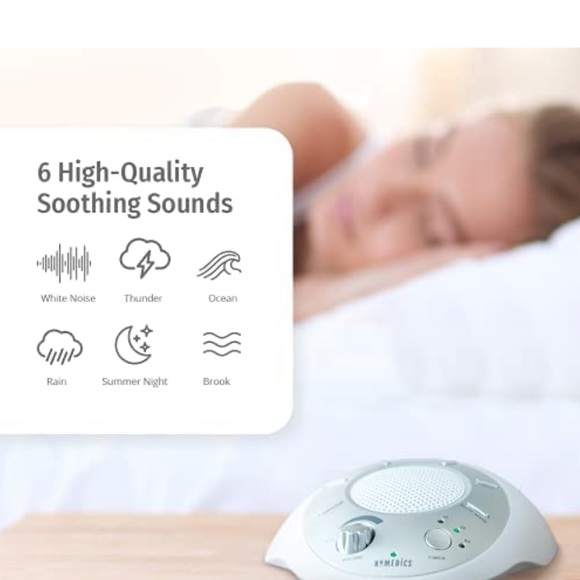 NWT Sound Spa (portable) w/6 nature sounds and a timer - Picture 9 of 13